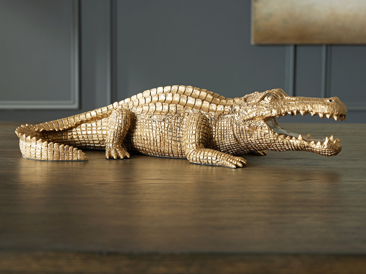 Cassel Furniture Outlet - Ashley Furniture - Lauretman Sculpture - Sculpture / Antique Gold Finish - A2000765