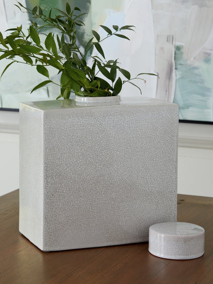 Cassel Furniture Outlet - Ashley Furniture - Haddworth Jar - Jar / Antique White - A2000780