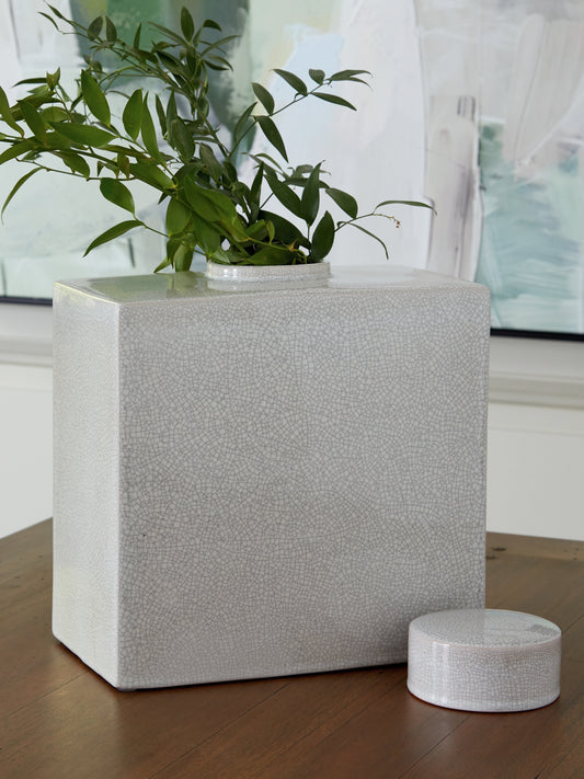 Cassel Furniture Outlet - Ashley Furniture - Haddworth Jar - Jar / Antique White - A2000780