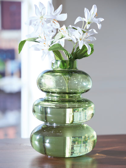 Cassel Furniture Outlet - Ashley Furniture - Renethorne Vase - Vase / Green - A2000801