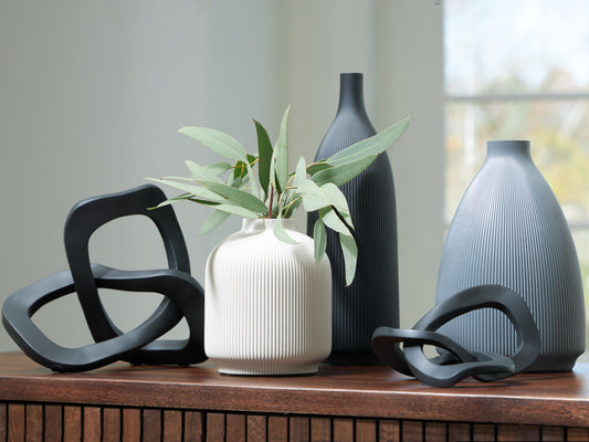 Cassel Furniture Outlet - Ashley Furniture - Leithick Accessory Set (Set of 5) - Accessory Set (5/CN) / Black/Tan/Gray - A2C00211