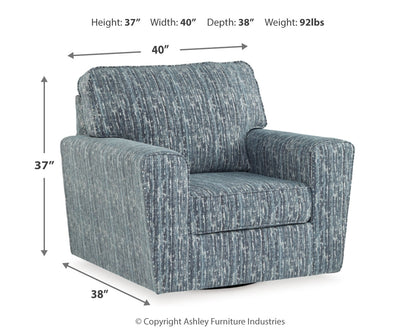 Aterburm Swivel Accent Chair