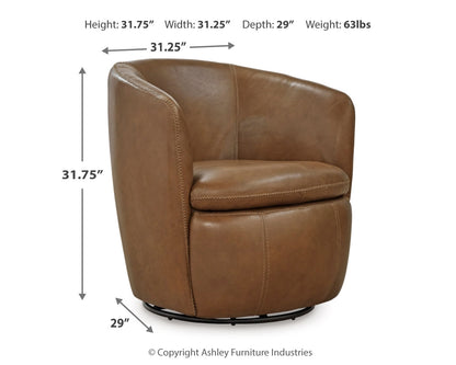 Kierreys Swivel Accent Chair