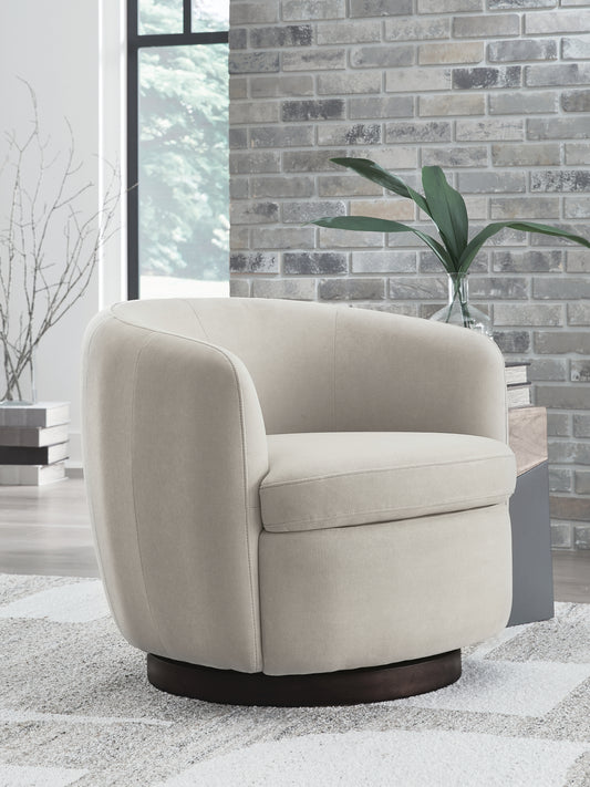 Cassel Furniture Outlet - Ashley Furniture - Annbury Swivel Accent Chair - Swivel Accent Chair - A3000786