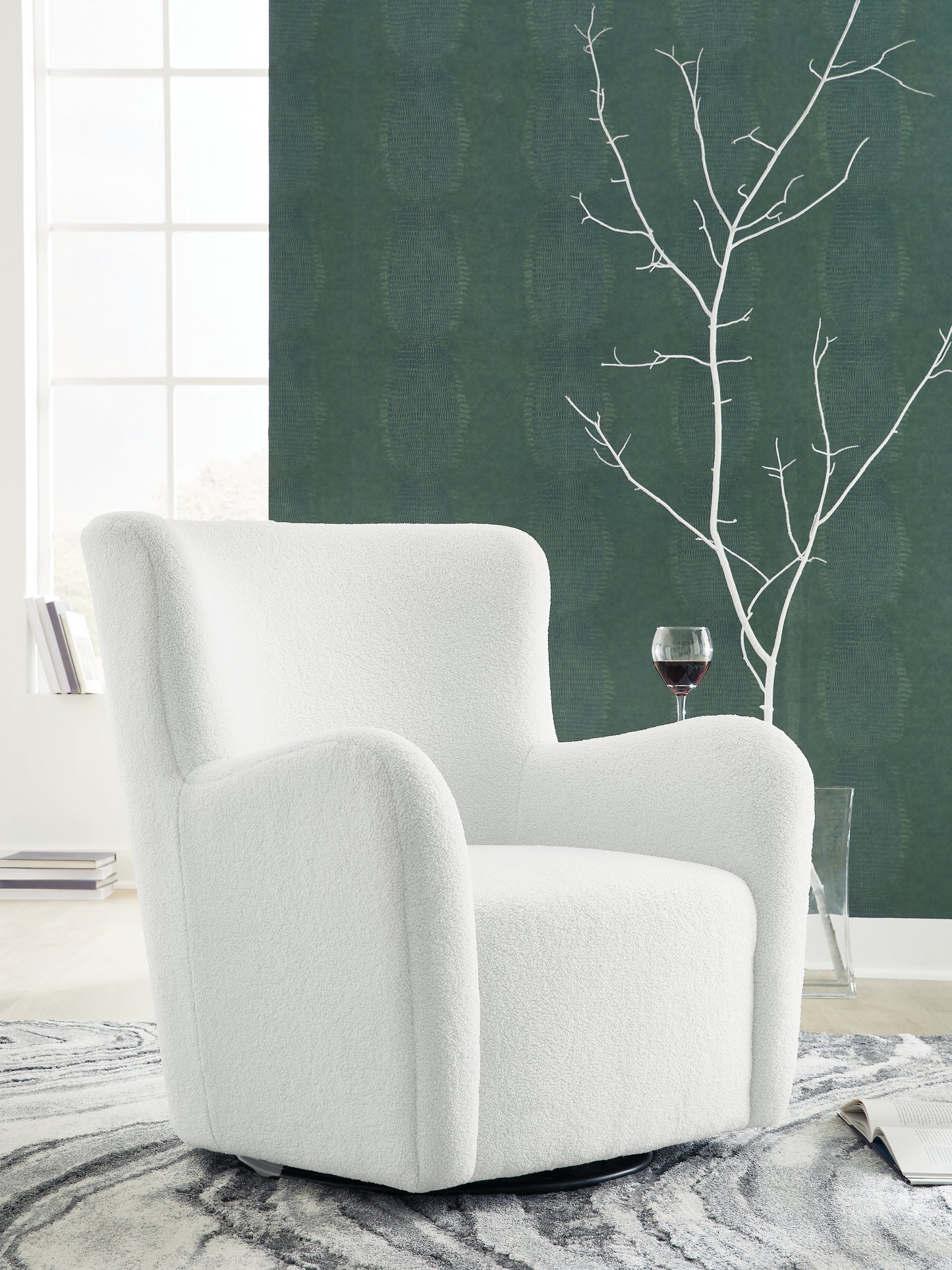 Cassel Furniture Outlet - Ashley Furniture - Rowenburg Swivel Glider Accent Chair - Swivel Glider Accent Chair - A3000797