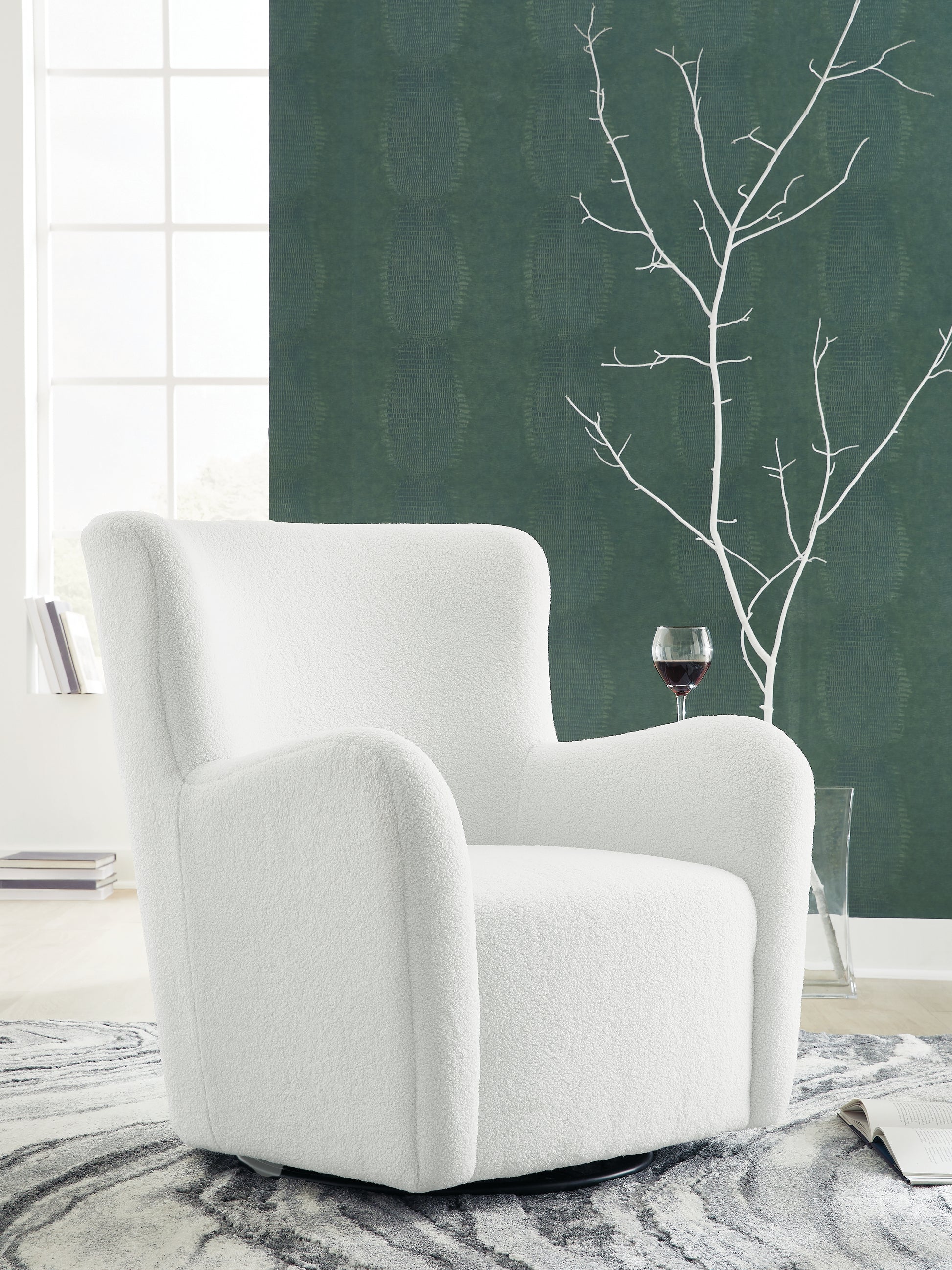Cassel Furniture Outlet - Ashley Furniture - Rowenburg Swivel Glider Accent Chair - Swivel Glider Accent Chair - A3000797