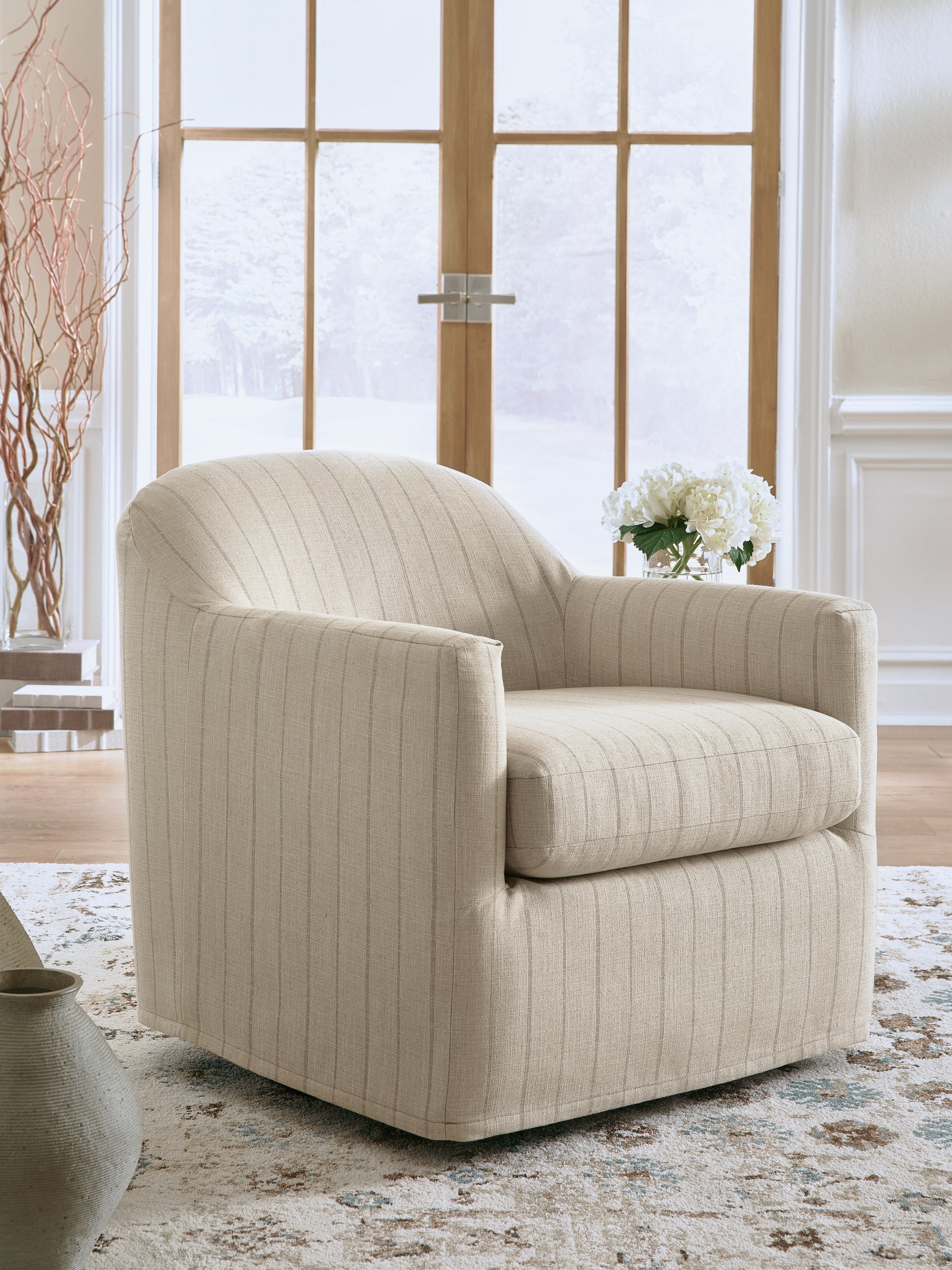Cassel Furniture Outlet - Ashley Furniture - Valwick Swivel Accent Chair - Swivel Accent Chair - A3000817