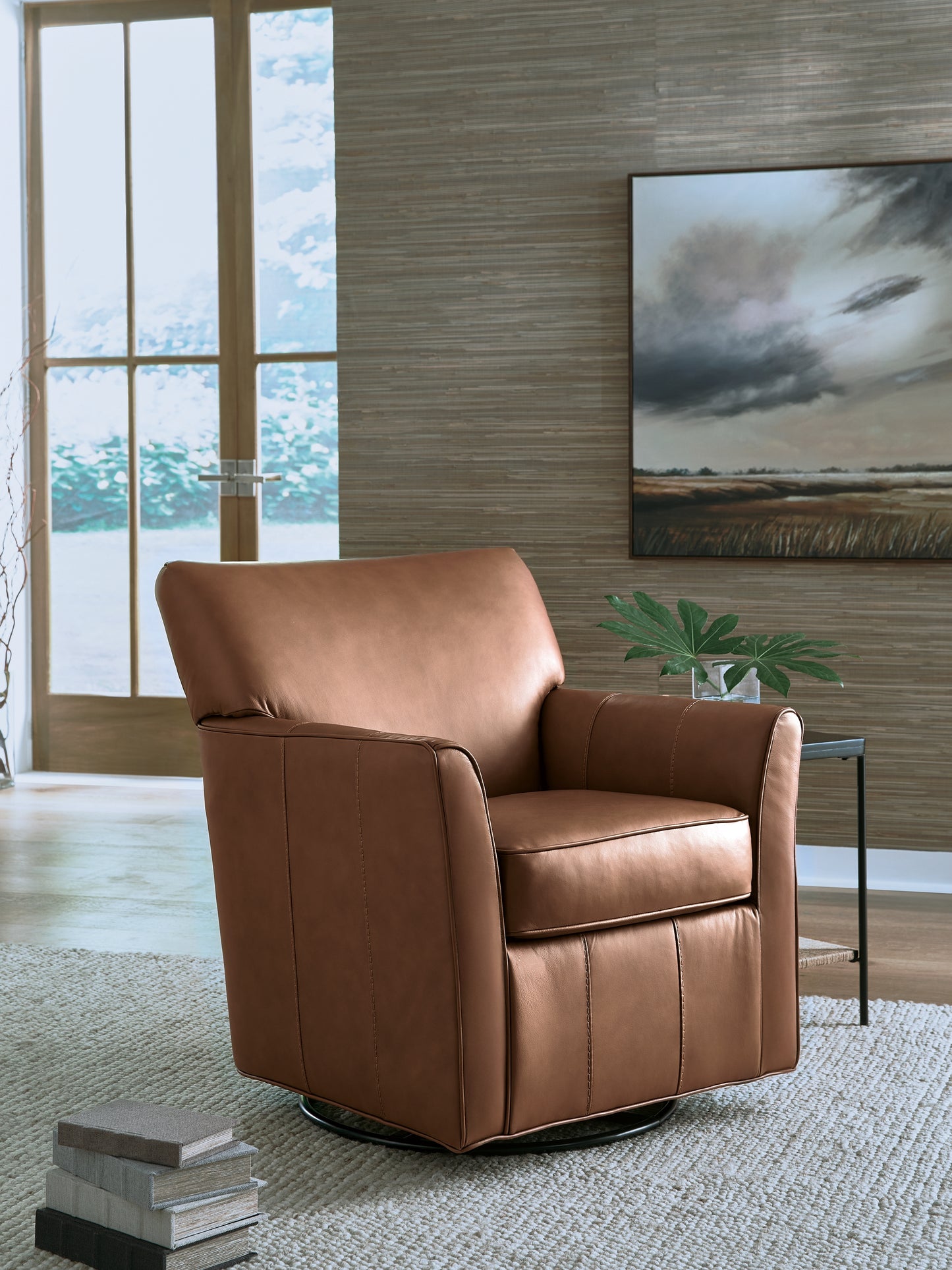 Cassel Furniture Outlet - Ashley Furniture - Braydunn Swivel Glider Accent Chair - Swivel Glider Accent Chair - A3000821