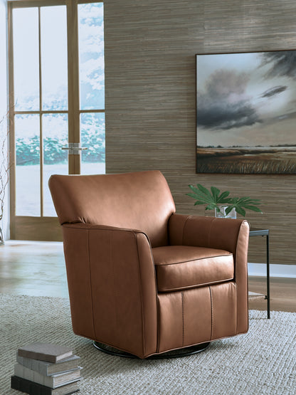 Cassel Furniture Outlet - Ashley Furniture - Braydunn Swivel Glider Accent Chair - Swivel Glider Accent Chair - A3000821
