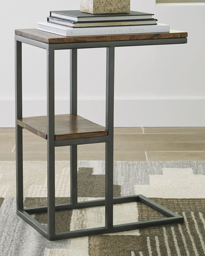 Cassel Furniture Outlet - Ashley Furniture - Forestmin Accent Table - Accent Table / Natural/Black - A4000049