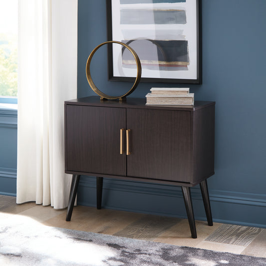 Cassel Furniture Outlet - Ashley Furniture - Orinfield Accent Cabinet - Accent Cabinet / Dark Brown - A4000399