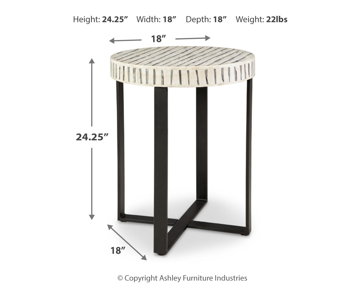 Crewridge Accent Table