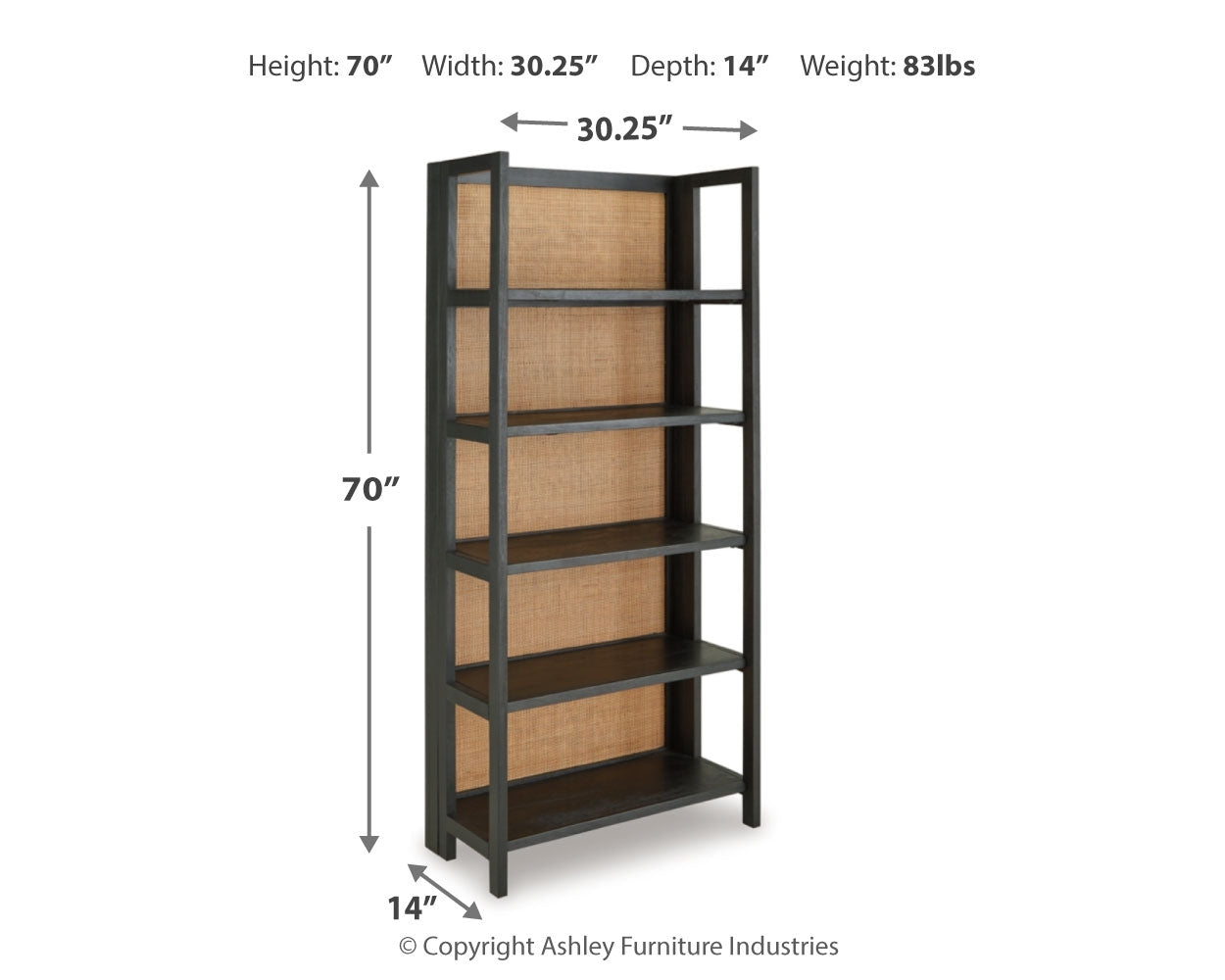 Abyard Bookcase