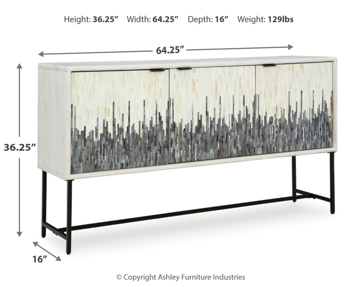 Freyton Accent Cabinet
