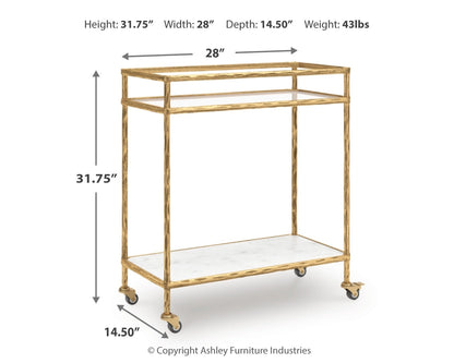 Plattfield Bar Cart