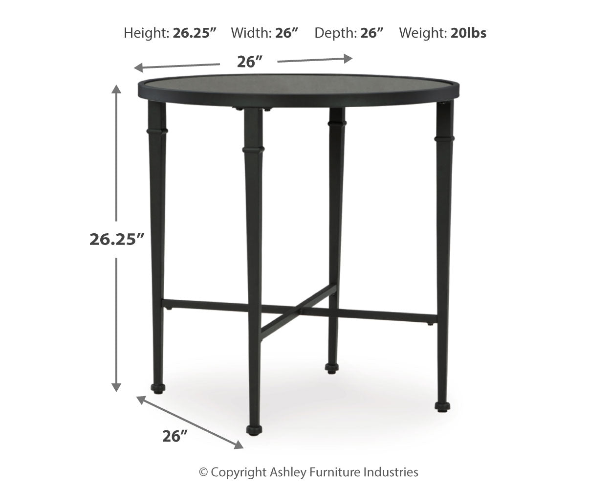 Cadeburg Accent Table