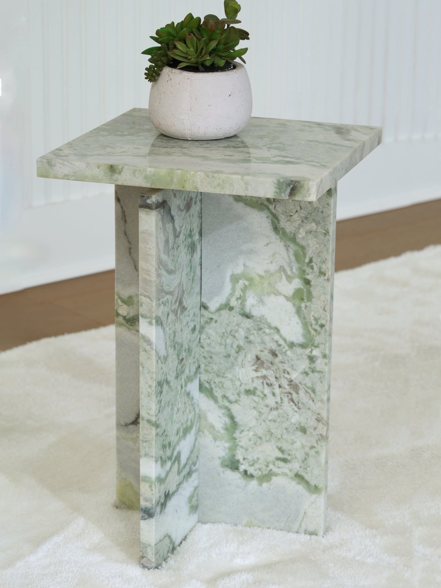 Cassel Furniture Outlet - Ashley Furniture - Deaconwell Accent Table - Accent Table / White/Green - A4000648