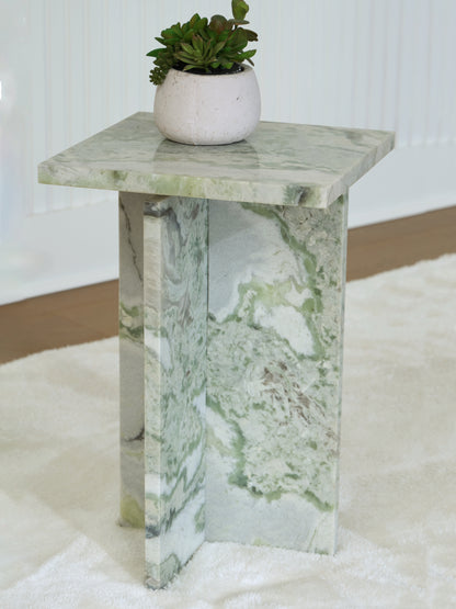 Cassel Furniture Outlet - Ashley Furniture - Deaconwell Accent Table - Accent Table / White/Green - A4000648