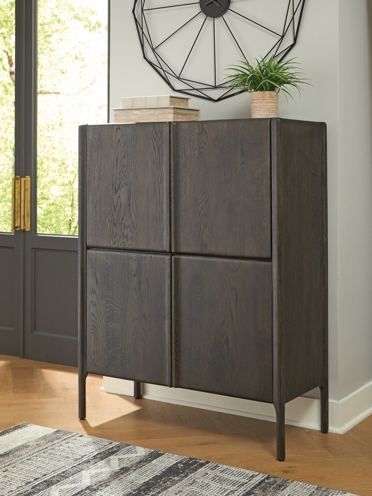 Cassel Furniture Outlet - Ashley Furniture - Orsonal Accent Cabinet - Accent Cabinet / Espresso Brown - A4000686