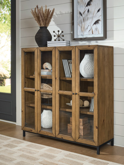 Cassel Furniture Outlet - Ashley Furniture - Wrenridge Accent Cabinet - Accent Cabinet / Gray Brown - A4000706