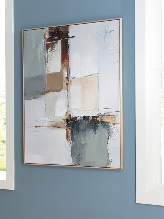 Cassel Furniture Outlet - Ashley Furniture - Trailport Wall Decor - Wall Art / Multi - A8000473