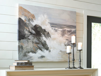 Cassel Furniture Outlet - Ashley Furniture - Worthner Wall Decor - Wall Art - A8000483