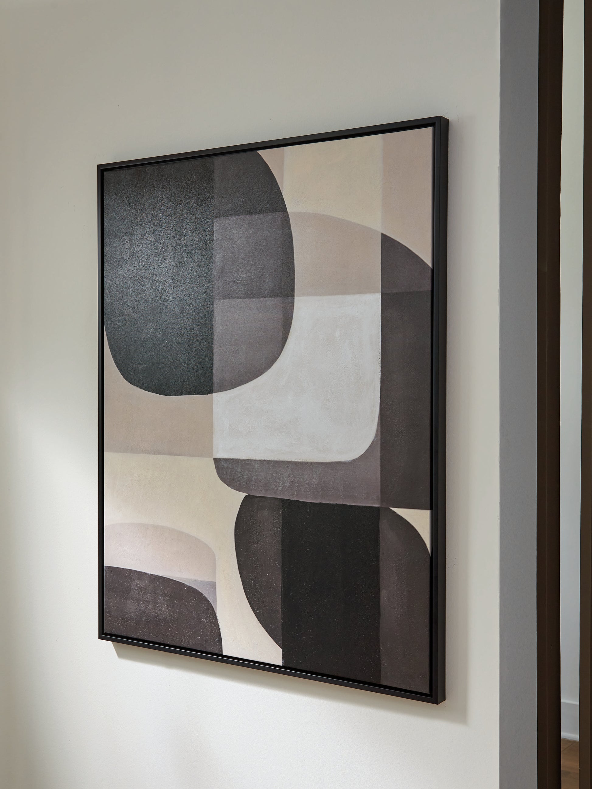 Cassel Furniture Outlet - Ashley Furniture - Kesleigh Wall Decor - Wall Art / Black/White - A8000495