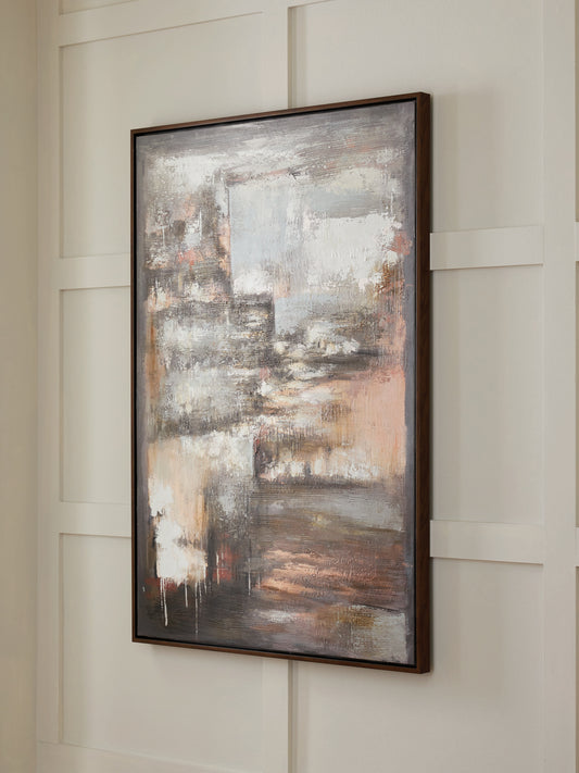 Cassel Furniture Outlet - Ashley Furniture - Floymour Wall Decor - Wall Art / Multi - A8000499