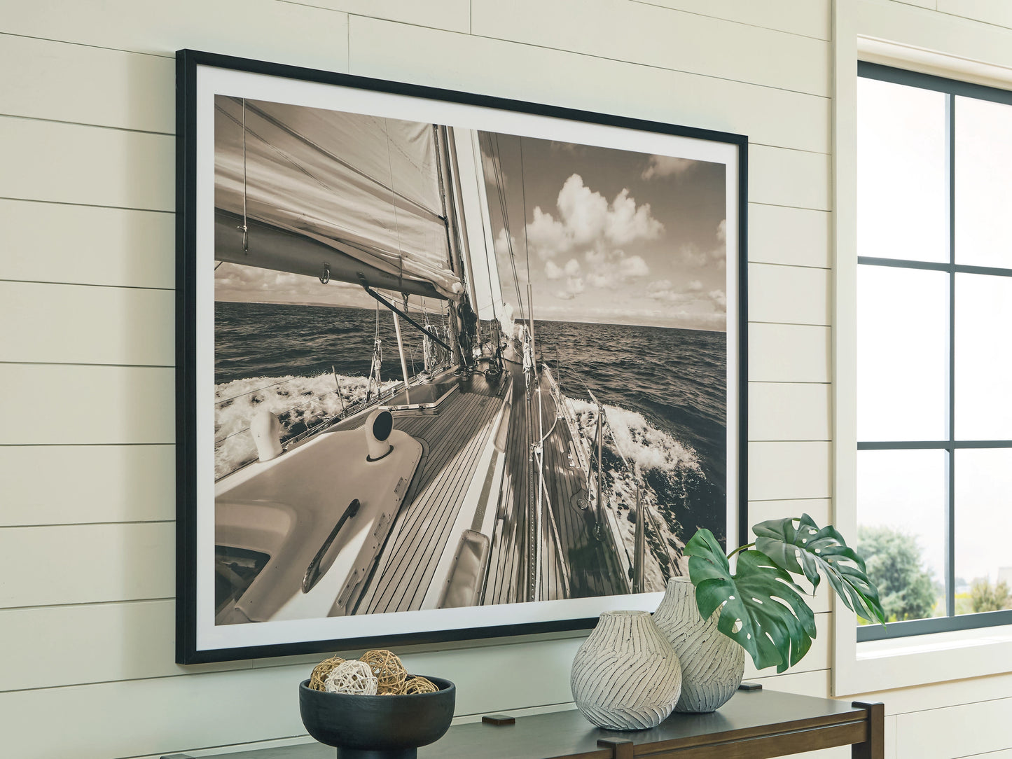 Cassel Furniture Outlet - Ashley Furniture - Arlanford Wall Decor - Wall Art / Sepia - A8000505