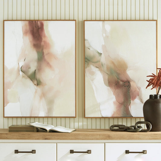 Cassel Furniture Outlet - Ashley Furniture - Brettwarth Wall Decor - Wall Art Set (Set of 2) - A8000555