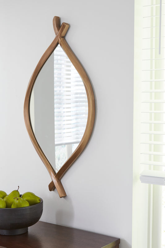 Cassel Furniture Outlet - Ashley Furniture - Bartner Mirror - Accent Mirror / Antique Gold Finish - A8010340