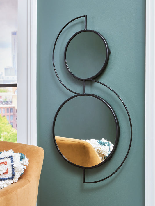 Cassel Furniture Outlet - Ashley Furniture - Shayham Mirror - Accent Mirror / Black - A8010402