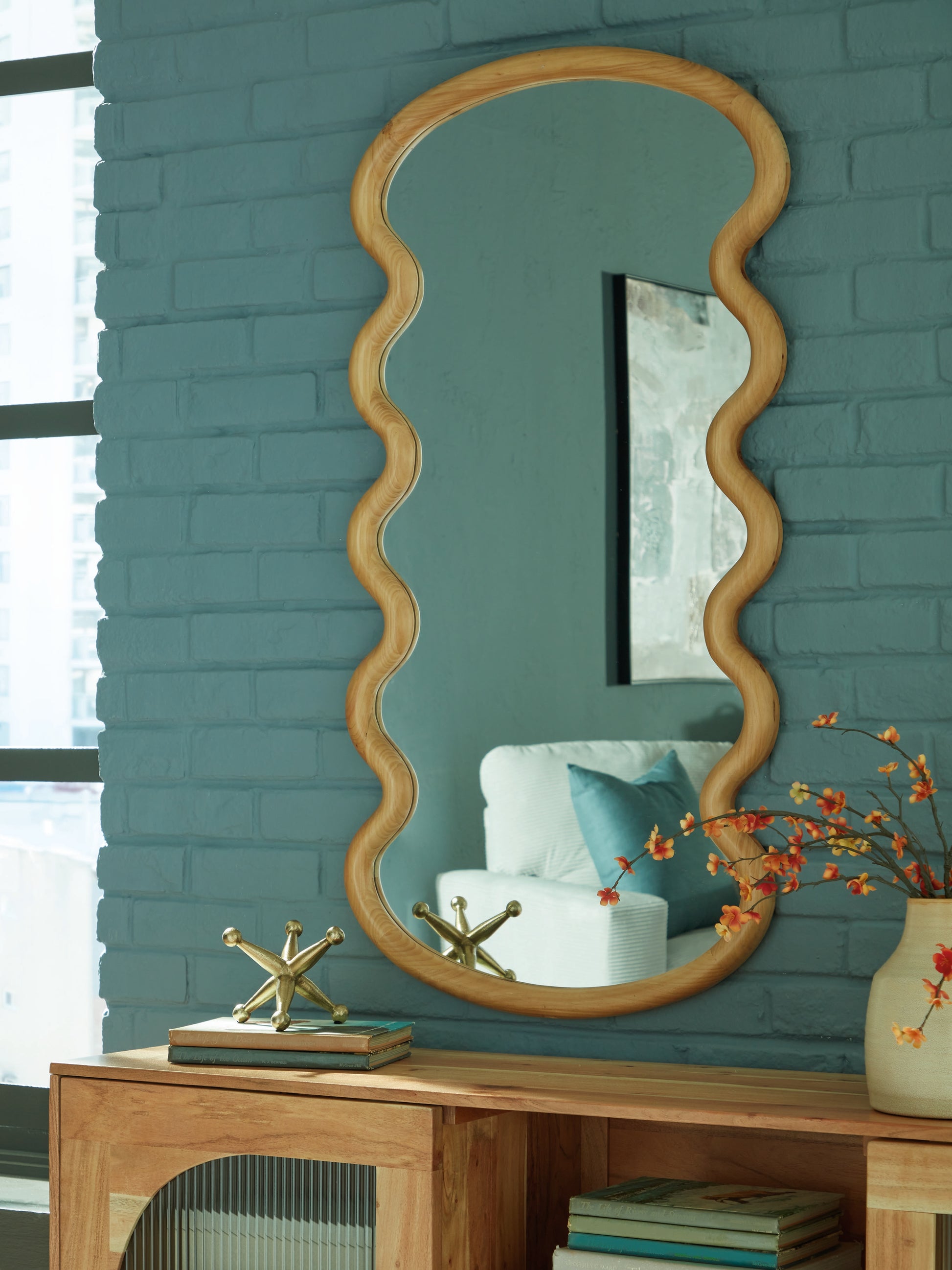 Cassel Furniture Outlet - Ashley Furniture - Serendis Mirror - Accent Mirror / Brown - A8010412