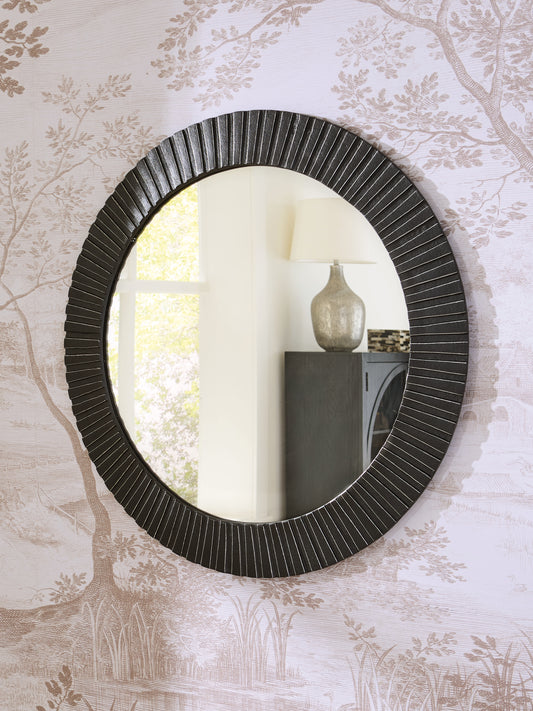 Cassel Furniture Outlet - Ashley Furniture - Ozias Mirror - Accent Mirror / Black - A8010417