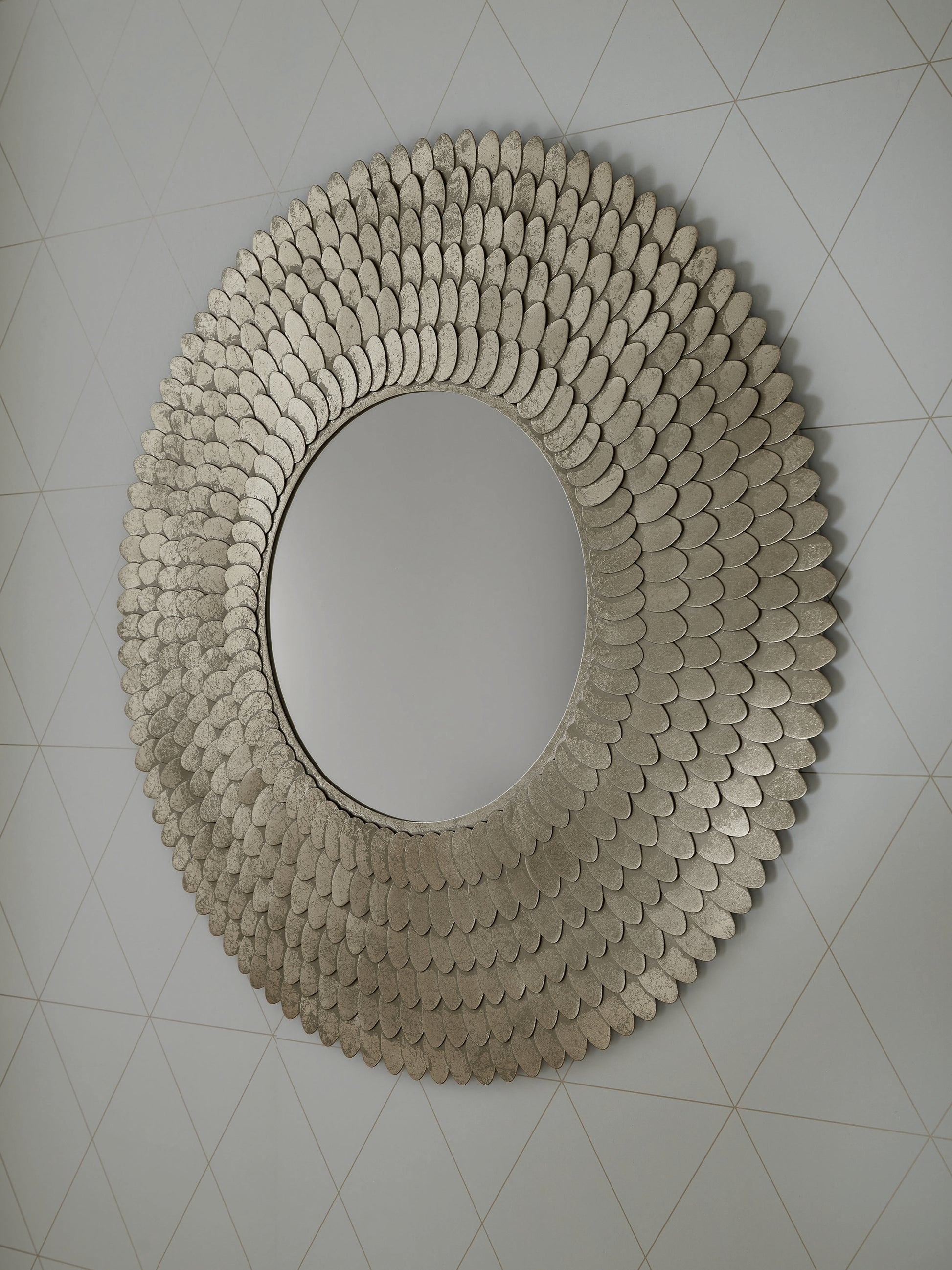 Cassel Furniture Outlet - Ashley Furniture - Wrightmund Mirror - Accent Mirror / Champagne Finish - A8010422