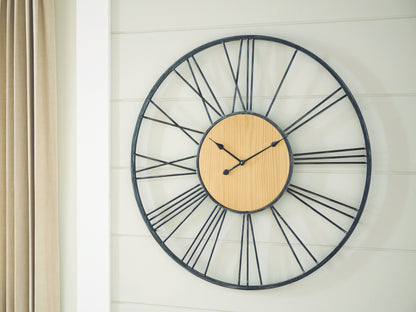 Cassel Furniture Outlet - Ashley Furniture - Brockett Wall Decor - Wall Clock - A8010452