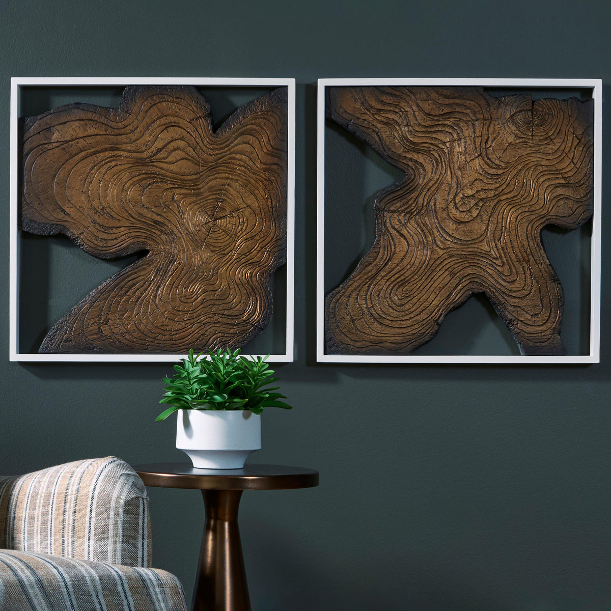 Cassel Furniture Outlet - Ashley Furniture - Landley Wall Decor - Wall Decor Set (Set of 2) - A8010465
