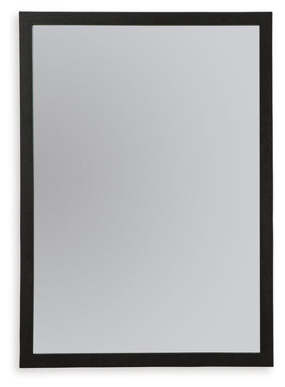 Cassel Furniture Outlet - Ashley Furniture - Danziar Bedroom - Bedroom Mirror / Black - B1013-36