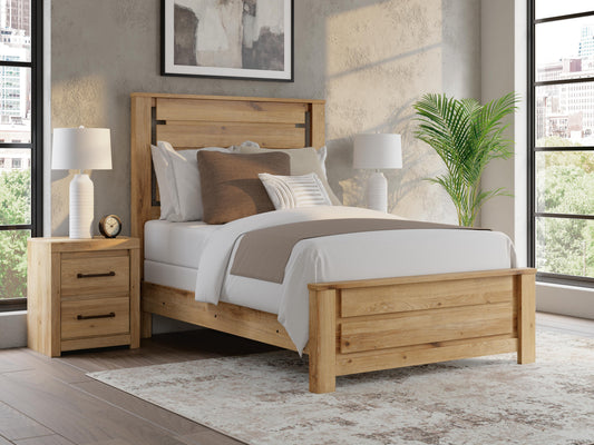 Cassel Furniture Outlet - Ashley Furniture - Brozmont Bedroom - Full Panel Bed - B1045B8