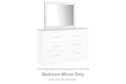 Cassel Furniture Outlet - Ashley Furniture - Gerridan Bedroom - Bedroom Mirror / White/Gray - B1190-36