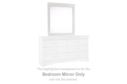 Cassel Furniture Outlet - Ashley Furniture - Anarasia Bedroom - Bedroom Mirror / White - B129-36
