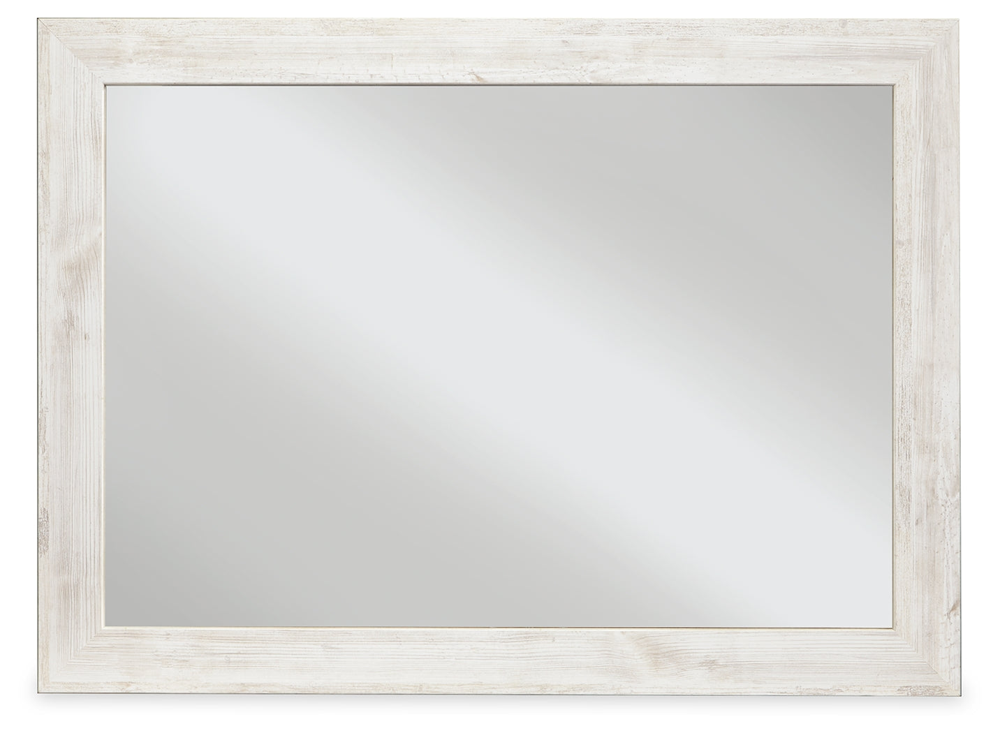 Cassel Furniture Outlet - Ashley Furniture - Paxberry Bedroom - Bedroom Mirror / Whitewash - B181-36