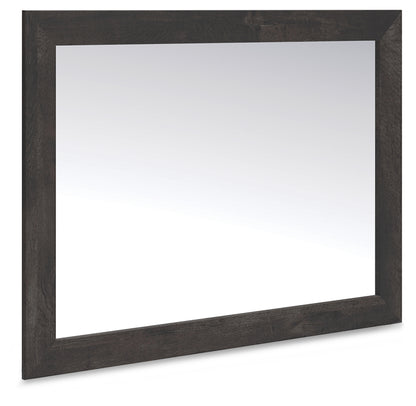 Cassel Furniture Outlet - Ashley Furniture - Hollivern Bedroom - Bedroom Mirror / Dark Gray - PCB2108-36