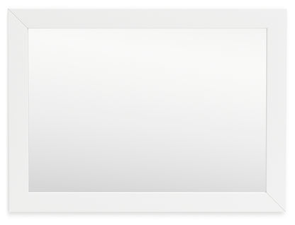 Cassel Furniture Outlet - Ashley Furniture - Mollviney Bedroom - Bedroom Mirror / White - B2540-36