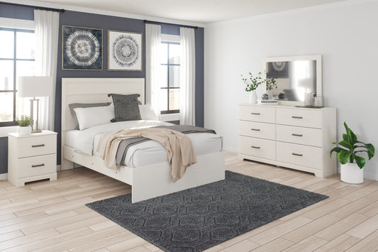 Cassel Furniture Outlet - Ashley Furniture - Stelsie Bedroom - Twin Panel Bed / White - B2588B12