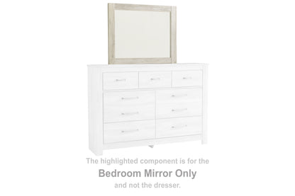 Cassel Furniture Outlet - Ashley Furniture - Bellaby Bedroom - Bedroom Mirror / Whitewash - B331-36