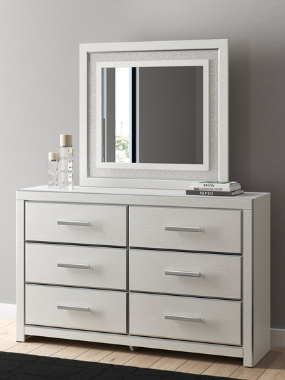 Cassel Furniture Outlet - Ashley Furniture - Zuraleus Bedroom - Dresser and Mirror / White - PCB3381B1