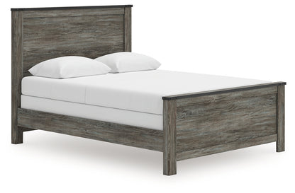 Cassel Furniture Outlet - Ashley Furniture - Frandern Bedroom - Queen Panel Bed / Black/Gray - B4480B21