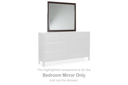 Cassel Furniture Outlet - Ashley Furniture - Vanmore Bedroom - Bedroom Mirror / Dark Brown - B479-36