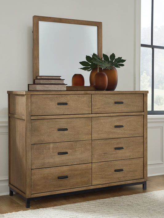 Cassel Furniture Outlet - Ashley Furniture - Tomtyn Bedroom - Two Drawer Night Stand / Light Brown - B622-92
